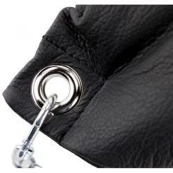 Mr. Sling Coussin En Cuir 20 X 25cm + Chaînes Noir -FÉMINITÉS boutique coussin en cuir 20 x 25cm chaines noir 4