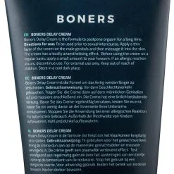 Boners Crème De Pénis Retardante LAST LONGER 100mL 8 Boners Crème De Pénis Retardante LAST LONGER 100mL -FÉMINITÉS boutique creme de penis retardante last longer 100ml 3