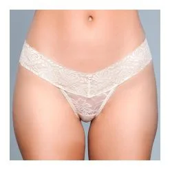 Be Wicked Culotte En Dentelle à Coupe En V Beige