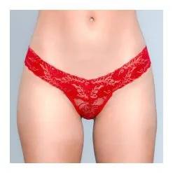Be Wicked Culotte En Dentelle à Coupe En V Rouge