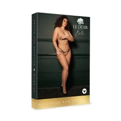 Le Desir Culotte String SOPHIA Grande Taille Noire -FÉMINITÉS boutique culotte string sophia grande taille noire 2