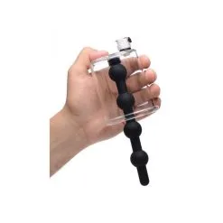 Tom Of Finland Cylindre Rose Anale Avec Tige Perlée