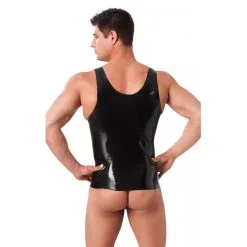 Rimba Débardeur En Latex -FÉMINITÉS boutique debardeur en latex 3