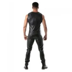 Débardeur FETISH TOF Paris Noir 11 Débardeur FETISH TOF Paris Noir -FÉMINITÉS boutique debardeur fetish tof paris noir 5