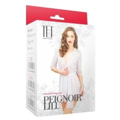 TET Lingerie Déshabillé Lilu - Blanc 5 TET Lingerie Déshabillé Lilu - Blanc -FÉMINITÉS boutique deshabille lilu blanc 2