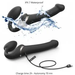 Dildo MULTI ORGASM Strap-On-Me S 14.5 X 3.4cm Noir 11 Dildo MULTI ORGASM Strap-On-Me S 14.5 X 3.4cm Noir -FÉMINITÉS boutique dildo multi orgasm strap on me s 145 x 34cm noir 5