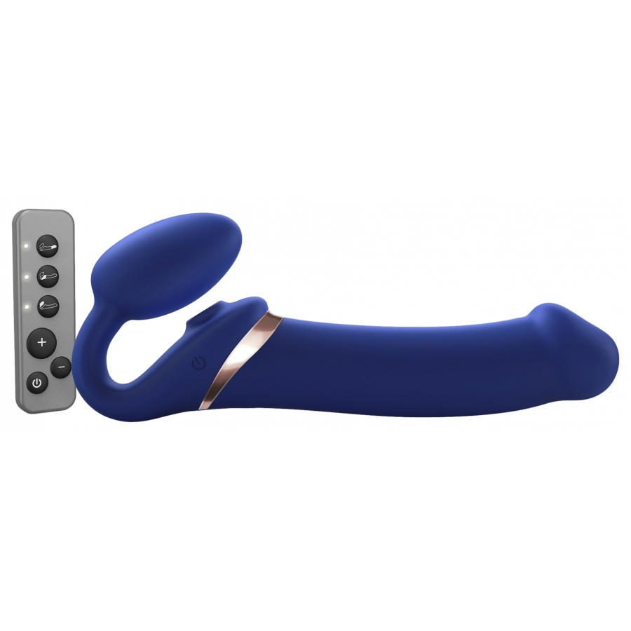 Dildo MULTI ORGASM Strap-On-Me XL 16 X 4.7cm Bleu 1 Dildo MULTI ORGASM Strap-On-Me XL 16 X 4.7cm Bleu