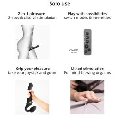 Dildo MULTI ORGASM Strap-On-Me XL 16 X 4.7cm Fuchsia 8 Dildo MULTI ORGASM Strap-On-Me XL 16 X 4.7cm Fuchsia -FÉMINITÉS boutique dildo multi orgasm strap on me xl 16 x 47cm fuchsia 2