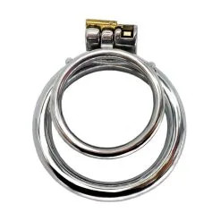 Cocklock Double Anneau Pénien En Métal DUO RINGS 37mm -FÉMINITÉS boutique double anneau penien en metal duo rings 37mm 2