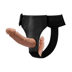 Generique Double Gode Ceinture STRAP DUO 13 X 3.7cm