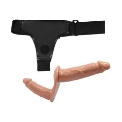 Generique Double Gode Ceinture STRAP DUO 13 X 3.7cm -FÉMINITÉS boutique double gode ceinture strap duo 13 x 37cm 3