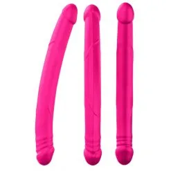 Dorcel Double Gode REAL DOUBLE DO Magenta 42 X 4 Cm -FÉMINITÉS boutique double gode real double do magenta 42 x 4 cm 2