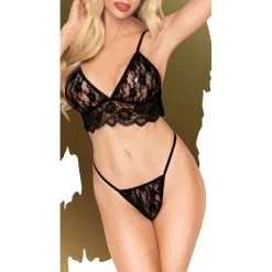 Penthouse Ensemble Double Spice - Noir