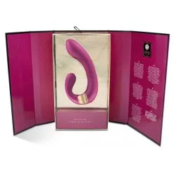 Double Stimulateur Intime Shunga MIYO Framboise -FÉMINITÉS boutique double stimulateur intime shunga miyo framboise 4