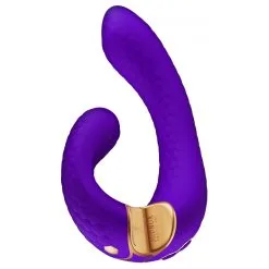 Double Stimulateur Intime Shunga MIYO Violet -FÉMINITÉS boutique double stimulateur intime shunga miyo violet 3