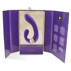 Double Stimulateur Intime Shunga MIYO Violet -FÉMINITÉS boutique double stimulateur intime shunga miyo violet 4