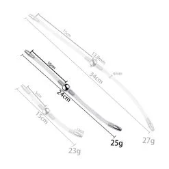 FUKR Double Tige D'urètre Flexible FLEXI DUO 24cm | Diamètre 8mm -FÉMINITÉS boutique double tige d uretre flexi duo 24cm diametre 8mm 2