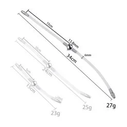 FUKR Double Tige D'urètre Flexible FLEXI DUO 34cm | Diamètre 8mm -FÉMINITÉS boutique double tige d uretre flexible flexi duo 34cm diametre 8mm 2