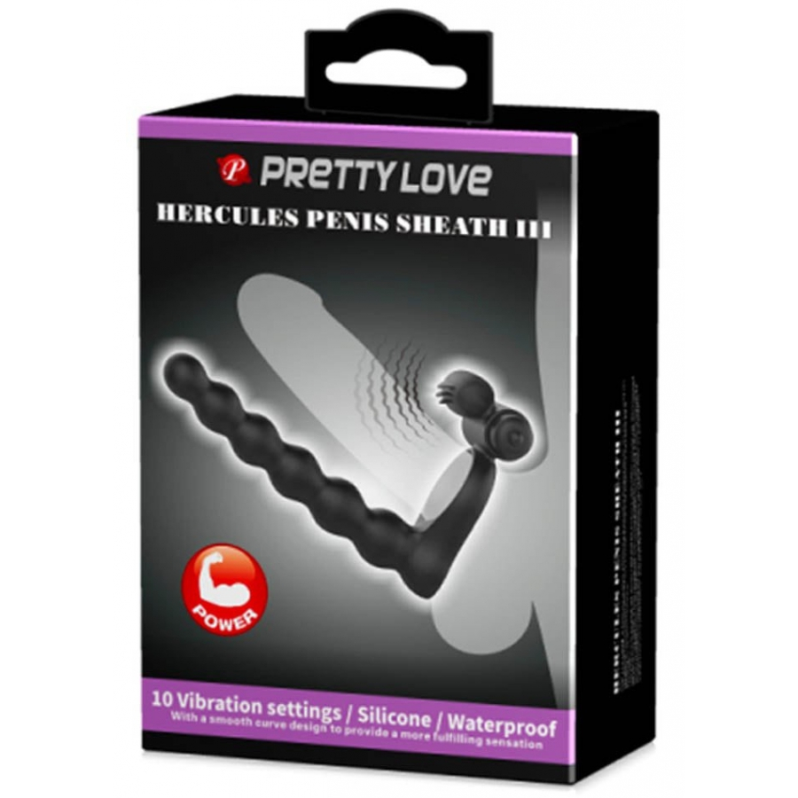 Embout De Pénis HERCULES Pretty Love 13 X 2.5cm 2 Embout De Pénis HERCULES Pretty Love 13 X 2.5cm – Image 2