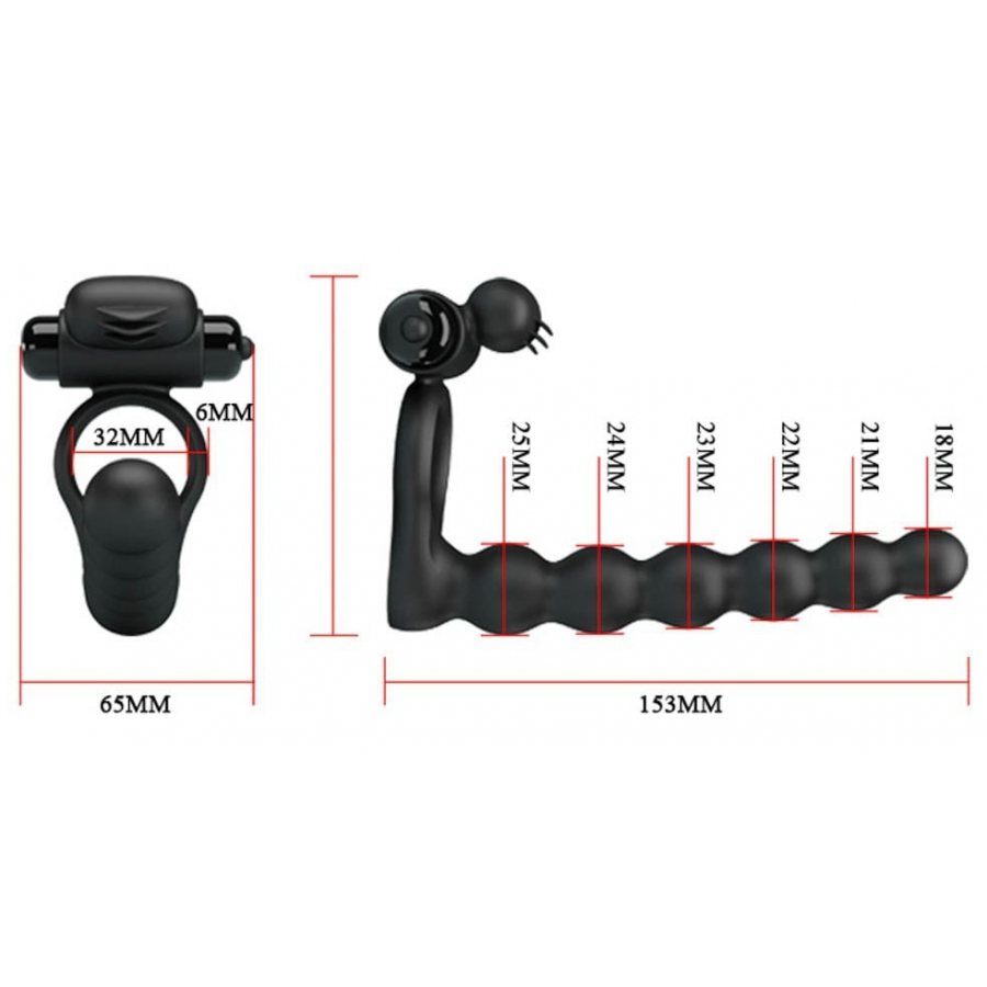 Embout De Pénis HERCULES Pretty Love 13 X 2.5cm 6 Embout De Pénis HERCULES Pretty Love 13 X 2.5cm – Image 6