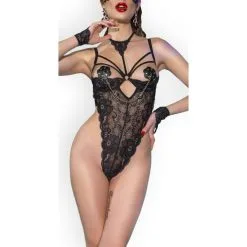 Chilirose Ensemble Body Miranda 3 Pièces Noir
