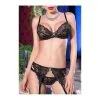 Chilirose Ensemble Dentelle Noir