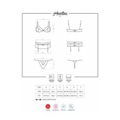 Obsessive Ensemble Heartina 3 Pièces - Noir -FÉMINITÉS boutique ensemble heartina 3 pieces noir 2