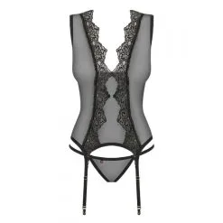 Obsessive Ensemble Meshlove - Noir -FÉMINITÉS boutique ensemble meshlove noir 4