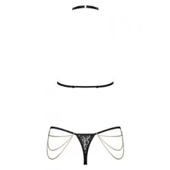 Obsessive Ensemble Panthera 2 Pièces - Noir -FÉMINITÉS boutique ensemble panthera 2 pieces noir 2