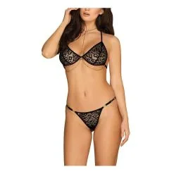 Obsessive Ensemble Panthera 2 Pièces - Noir