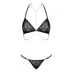 Obsessive Ensemble Panthera 2 Pièces - Noir -FÉMINITÉS boutique ensemble panthera 2 pieces noir 3