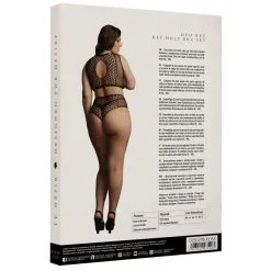 Le Desir Ensemble Résille Grande Taille Alya - Noir -FÉMINITÉS boutique ensemble resille grande taille alya noir 3