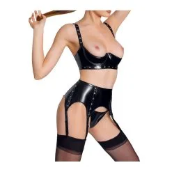 Black Level Ensemble VINYL SET RIVE Noir 7 Black Level Ensemble VINYL SET RIVE Noir -FÉMINITÉS boutique ensemble vinyl set rive noir 2