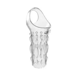 Chisa Novelties Etui Pénien Texturé Transparent 8 X 3.8cm