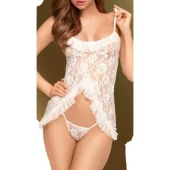 Penthouse Nuisette Flawless Love - Blanche