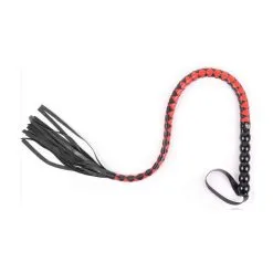 Correct Me Fouet SNAKE JOKER 80cm Noir-Rouge