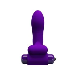 Gaine De Doigt Vibrante ORLANDO Pretty Love 9.5 X 2.6cm Violet -FÉMINITÉS boutique gaine de doigt vibrante orlando pretty love 95 x 26cm violet 3