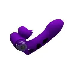 Gaine De Doigt Vibrante ORLANDO Pretty Love 9.5 X 2.6cm Violet -FÉMINITÉS boutique gaine de doigt vibrante orlando pretty love 95 x 26cm violet 4