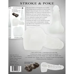 Gender X Gaine De Masturbation STROKE & POKE -FÉMINITÉS boutique gaine de masturbation stroke poke 3