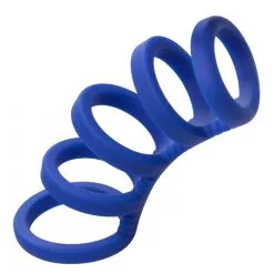 Gaine De Pénis 5 Cockrings XTREME CAGE Admiral 9cm -FÉMINITÉS boutique gaine de penis 5 cockrings xtreme cage admiral 9cm 9