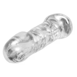 Master Series Gaine De Pénis COCK HOLSTER Transparent 17cm -FÉMINITÉS boutique gaine de penis cock holster transparent 17cm 4