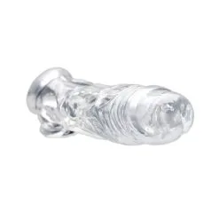 Size Matters Gaine De Pénis ENHANCER 19 X 5 Cm Transparent -FÉMINITÉS boutique gaine de penis enhancer 19 x 5 cm transparent 3