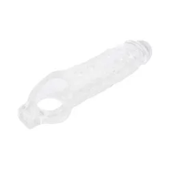 SUPERME! Gaine De Pénis MIGHTY 15 X 4.5cm Transparente 8 SUPERME! Gaine De Pénis MIGHTY 15 X 4.5cm Transparente -FÉMINITÉS boutique gaine de penis mighty 15 x 45cm transparente 2