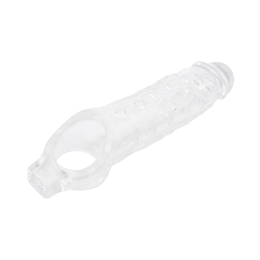 SUPERME! Gaine De Pénis MIGHTY 15 X 4.5cm Transparente 3 SUPERME! Gaine De Pénis MIGHTY 15 X 4.5cm Transparente – Image 3