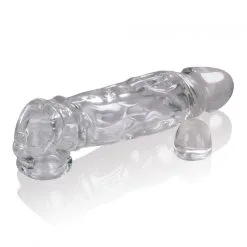 Gaine De Pénis Oxballs BUTCH 20 X 5.5 Cm Transparente -FÉMINITÉS boutique gaine de penis oxballs butch 20 x 55 cm transparente 4