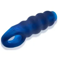 Gaine De Pénis Oxballs INVADER 13 X 5cm Bleue -FÉMINITÉS boutique gaine de penis oxballs invader 13 x 5cm bleue 3