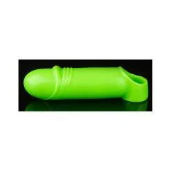 Ouch! Glow Gaine De Pénis Phosphorescente SMOOTH THICK GLOW 12 X 4.2cm -FÉMINITÉS boutique gaine de penis phosphorescente smooth thick glow 12 x 42cm 2