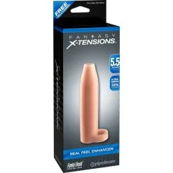 Fantasy X-tensions Gaine De Pénis REAL FEEL 14 X 3.2 Cm -FÉMINITÉS boutique gaine de penis real feel 14 x 32 cm 1