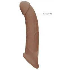 Real Rock Gaine De Pénis REALROCK 17 X 4.5cm Latino -FÉMINITÉS boutique gaine de penis realrock 17 x 45cm latino 2