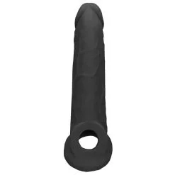 Real Rock Gaine De Pénis REALROCK 17 X 4.5cm Noire -FÉMINITÉS boutique gaine de penis realrock 17 x 45cm noire 3